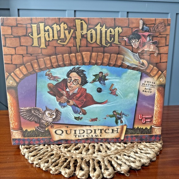 Vintage (2000) NEW Harry Potter Quidditch The Board Game Factory Open Box New - Picture 1 of 9